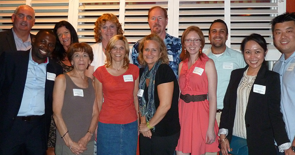 The GW Clinical Research Administration Alumni and Student Reception held in Orlando, FL on September 20, 2014.